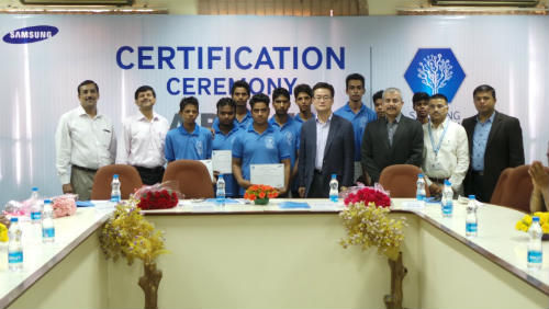 Samsung India and DTTE felicitate first batch of A.R.I.S.E students