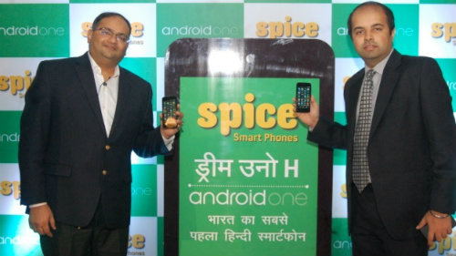 Spice launches Hindi Android One with Google